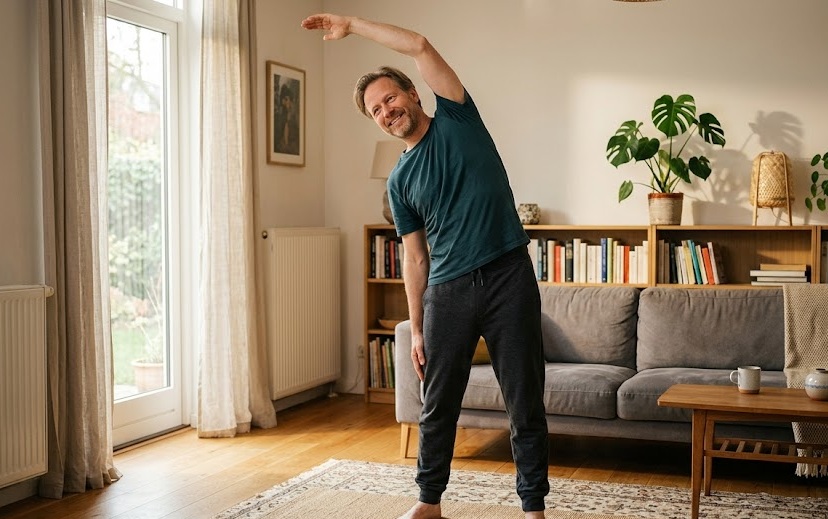 Petra, a Movira blog szerzője reggeli mozgás közben